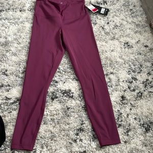 Women’s high rise purple leggings